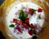 A picture of step 2 of Curd Chilla.