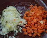 Foto del paso 1 de la receta: Pastel de col, Patatas al microondas y Curry