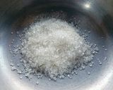 A picture of step 3 of Bombay Halwa.