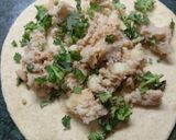 A picture of step 2 of Aloo paratha.
