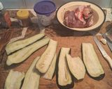 Foto del paso 1 de la receta: Arrolladitos de berenjena🍆