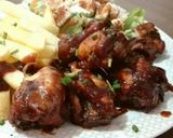 Foto del paso 4 de la receta: Chupetas de pollo al horno en salsa Barbacue