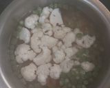 A picture of step 3 of Mixed vegetable curry.