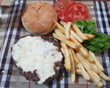 Foto del paso 6 de la receta: Hamburguesa rellena 🍔🍔🐷🐷 #retofinde 🍔