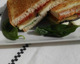 Foto del paso 8 de la receta: Sándwich de berenjena, tomate y Mozzarella