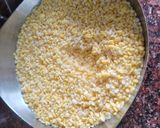 A picture of step 3 of मूंगदाल, बीटरूट कांजी बड़ा.