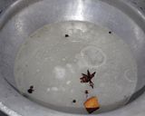 A picture of step 1 of Veg Biryani.