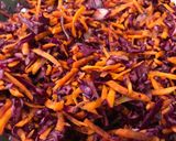 Une image de l'étape 2 de Tarte aux Carottes et au Chou Rouge.