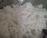 A picture of step 3 of Beetroot soyabean rice.