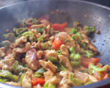 Foto del paso 6 de la receta: Pollo salteado con vegetales 🥗🐥