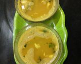 A picture of step 3 of Masoor Dal & Drumstick Soup.