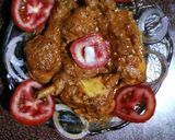 A picture of step 5 of Chicken masala.