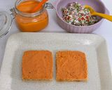 A picture of step 6 of Creamy High Protein Paneer Veggie Sandwich – Fireless & Nutritious in 15 Mins.