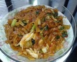 Foto langkah ke 4 dari resep Kwetiau goreng pedas.