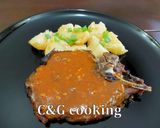 Φωτογραφία βήματος 9 της συνταγής Σάλτσα Carolina Gold BBQ για χοιρινές μπριζόλες C&G