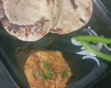 A picture of step 9 of Curd and Carom Mini Fafda Roti.