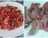 Foto del paso 2 de la receta: 🍴 Revuelto de Ternera con Champiñones y Jamón Serrano 🍴