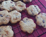 Foto del paso 4 de la receta: Galletas de chocolate blanco y arándanos deshidratados