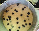 A picture of step 8 of Blueberry Lemon cake.