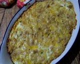 Foto langkah ke 3 dari resep Nasi Goreng Panggang Topping Carbonara Ayam.