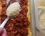 Foto del paso 4 de la receta: Polenta de harina de maíz orgánica con "boloñesa" de soja texturizada orgánica 🌽 🌱