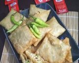 Foto langkah ke 4 dari resep Martabak Telur Tahu Bakso Kulit Pangsit.