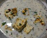 A picture of step 5 of Creamy Paneer with Spinach Rice.