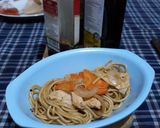 Foto langkah ke 4 dari resep Spageti Ayam Saus Lada Hitam.