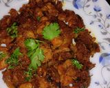 A picture of step 6 of Prawn Roast.