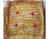 Foto del paso 11 de la receta: Tarta de manzana con crema pastelera y coco rallado