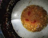 A picture of step 5 of Palak curry spinach curry.