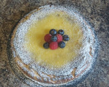 Foto del paso 9 de la receta: Tarta de queso la viña con yema tostada