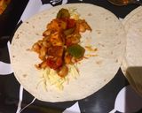 A picture of step 3 of Tofu chilli enchiladas:.