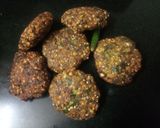 A picture of step 6 of Keerai badai(spinach dal vada).