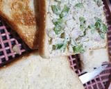 A picture of step 1 of Chatpati mayo sandwich.
