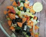 A picture of step 3 of Greek Salad 🥗.