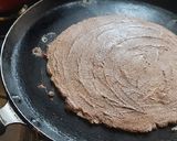 A picture of step 3 of Mix flour bhakri.
