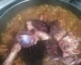 A picture of step 3 of Shaljum gosht 😋.