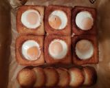 Pas rețetă Pâine prăjită cu ou ochi la cuptor 2 fotografie