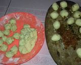Foto langkah ke 2 dari resep Kolak biji salak isi gula merah dari labu kuning.