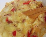 Foto del paso 5 de la receta Tortilla de patatas con pimiento y chorizo