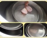 A picture of step 4 of Almonds Chocolate CakeSteamed.