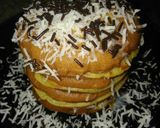Foto langkah ke 4 dari resep Pancake Lembut Simple.
