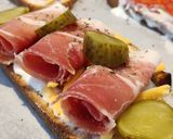 Une image de l'étape 5 de Croque monsieur au four.