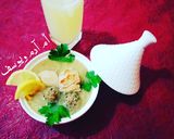 A picture of step 4 of White Vermicelli Soup (Eastern Algerian Style) with Meatballs.
