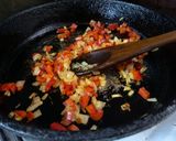 Foto del paso 3 de la receta: Arroz integral con verduras y frutas salteadas
