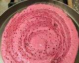 A picture of step 3 of Beetroot dosa.