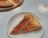 Foto langkah ke 12 dari resep (Sourdough Discard) Homemade Pizza - Sosis & Bakso.