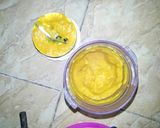 Foto langkah ke 2 dari resep Bolu Labu kuning rasa kacang Bersarang Empuk simple.