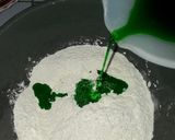 Foto langkah ke 2 dari resep Bakpao Pandan Isi Cokelat.